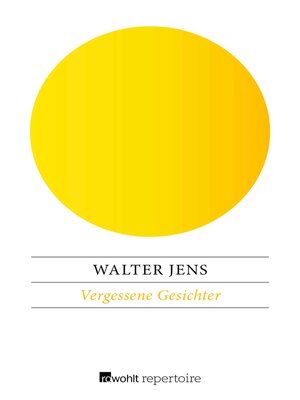 cover image of Vergessene Gesichter
